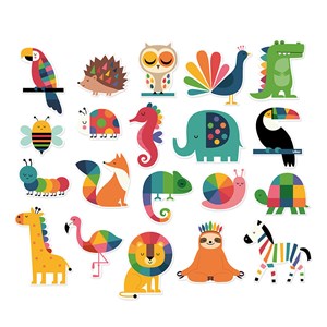 Magnets animaux andy westface