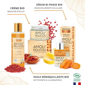 Huile démaquillante amou'roucou