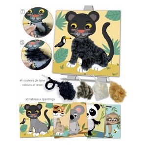 Tableau à lacer douceur des tropiques