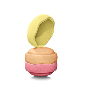 Stapelstein® original warm pastel
