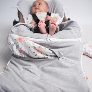 Chancelière satin coton vintage