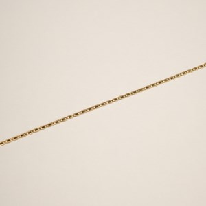 Bracelet doré - maille escargot