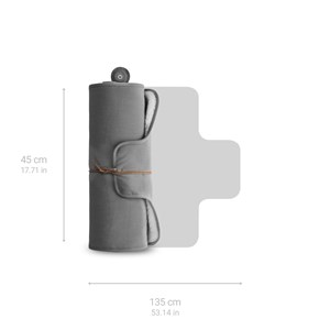 Couverture chauffante d'extérieur  gris