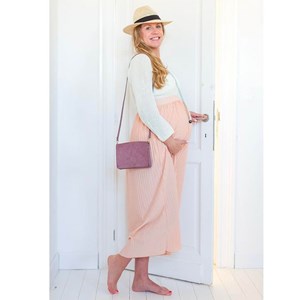 Collier bola de grossesse star rose