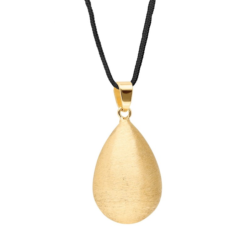 Collier bola de grossesse goutte brossé