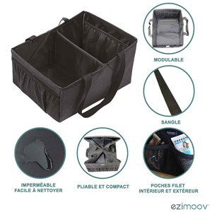 Sac organisateur voiture écologique