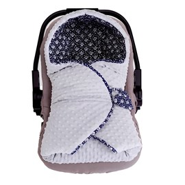 Nid d'ange bébé minky réversible eli