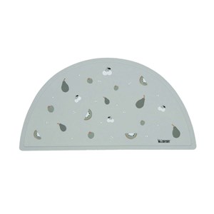 Set de table en silicone, fruits vert
