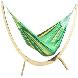 Hamac sur pied maya xl soleil vert