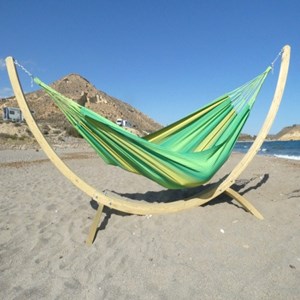 Hamac sur pied maya xl soleil vert