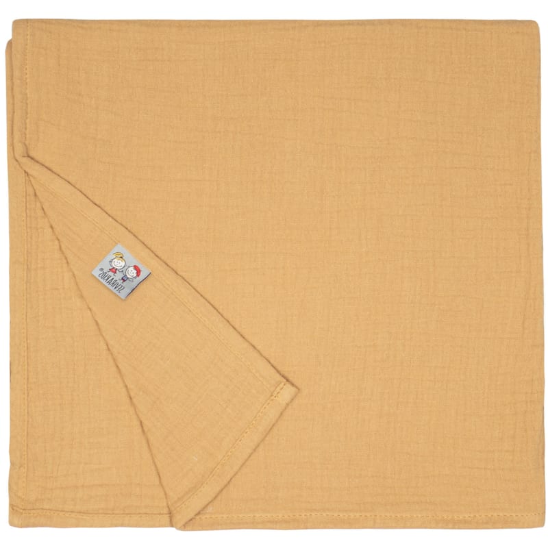 Lange gaze de coton jeanne - 60x60 cm