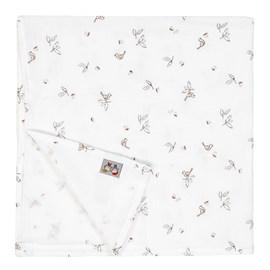 Lange en gaze de coton, birds