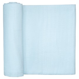 Maxi lange en double gaze à carreaux