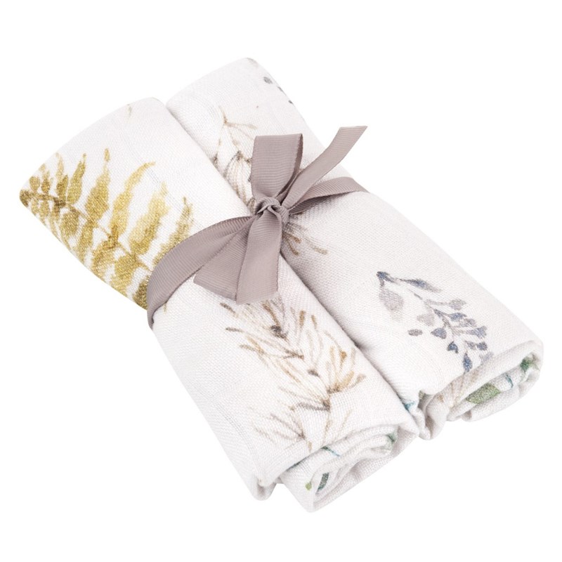 Sevira Kids - Lot 2 langes en bambou natura