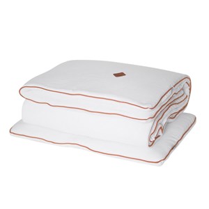 Couette en gaze de coton blanc 140 x