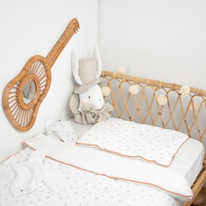 Couette et oreiller gaze de coton melody