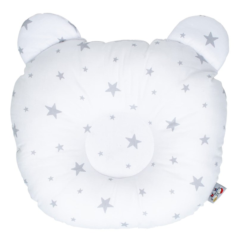 Coussin anti tête plate coton stella