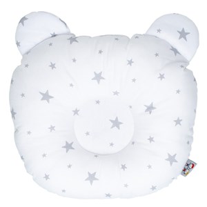 Oreiller, coussin anti tête plate blanc