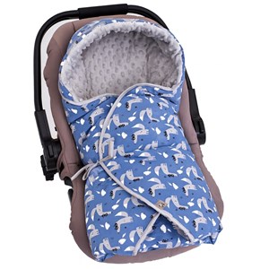 Couverture bébé réversible nid d'ange