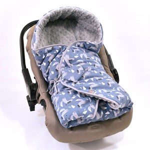 Couverture bébé réversible nid d'ange