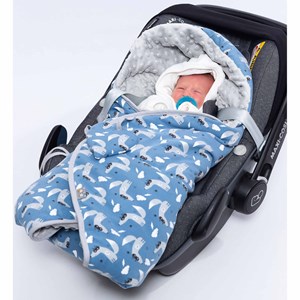 Couverture bébé réversible nid d'ange