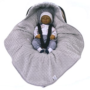 Couverture bébé réversible nid d'ange