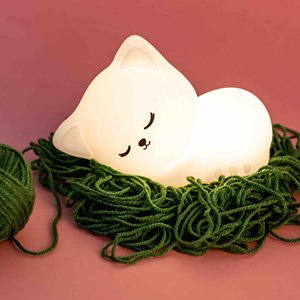 Veilleuse chaton télécommande stella