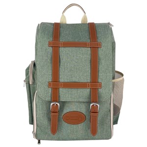 Sac à dos pique-nique vert kaki 4p