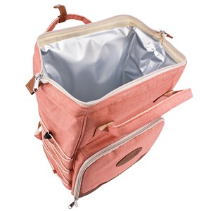 Sac à dos pique-nique escapade rose 2p