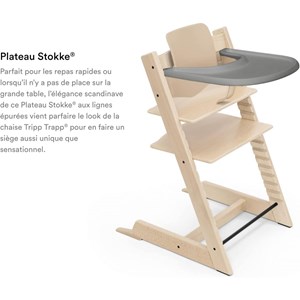 Plateau stokke gris tempête