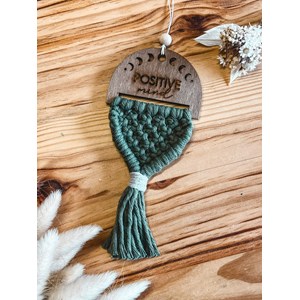 Diffuseur macramé bois - pm avocat