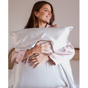 Taie d'oreiller en soie made in france