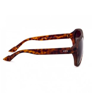 Lunettes de soleil flottantes marrons