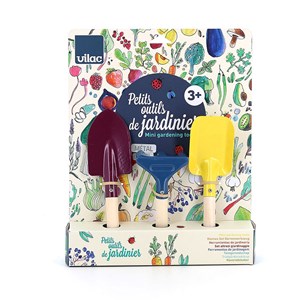 Petits outils de jardinier bois et métal