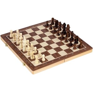 Jeu de dames et échecs magnétique