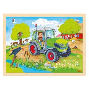 Puzzle tracteur