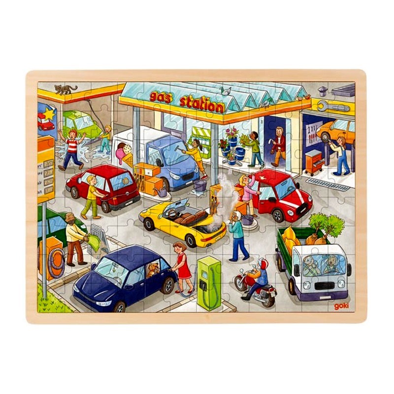 Puzzle station-service