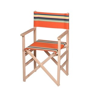 Fauteuil metteur en scène mauléon orange
