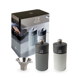Duo de moulins manuels sel poivre