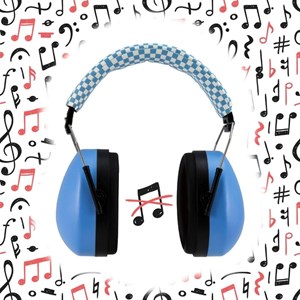 Casque anti-bruit -29db bleu