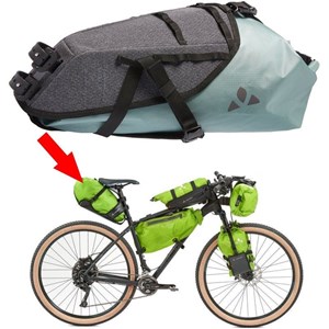 Sacoche selle vélo vaude trailsaddle ii bleue