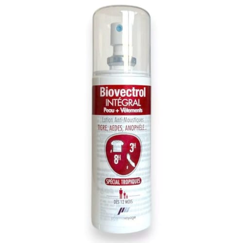 PharmaVoyage - Répulsif anti-insectes biovectrol intégral 100 ml