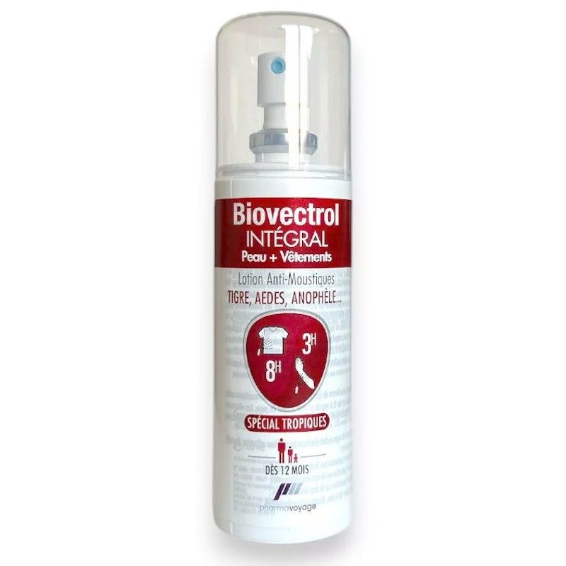 Répulsif anti-insectes biovectrol intégral 100 ml