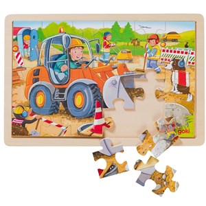 Puzzle chantier 24 pcs