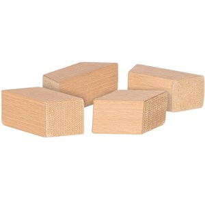 Scie et blocs en bois à scratch