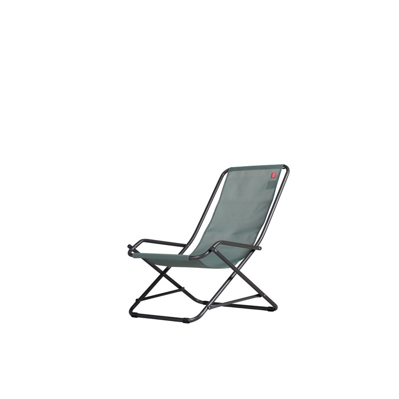 Transat - dondolina - acier anthracite batyline vert sauge l.92xl.63xh.83cm