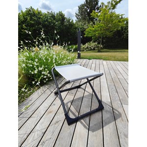 Chico alu ant texfil blanc gris