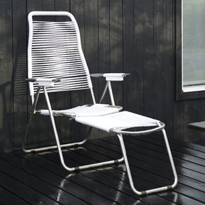 Spaghetti alu brut pvc blanc