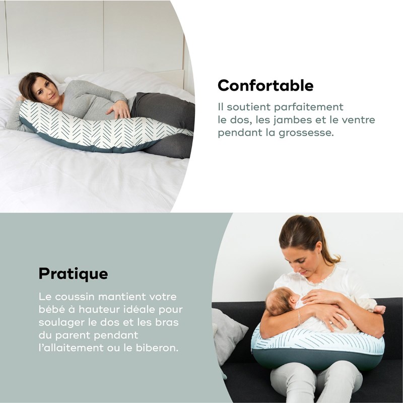 Coussin de grossesse doomoo ethnicpetrol (Doomoo Basics) - Image 3