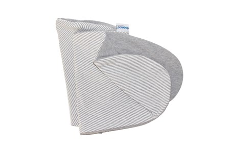 Housse coussin de grossesse doomoo grey